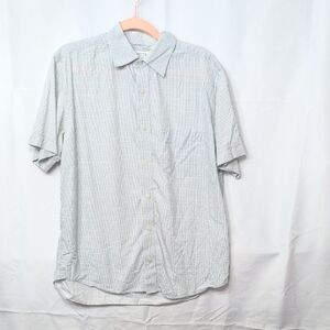 Men's Banana Republic Gray Button Down Shirt Large